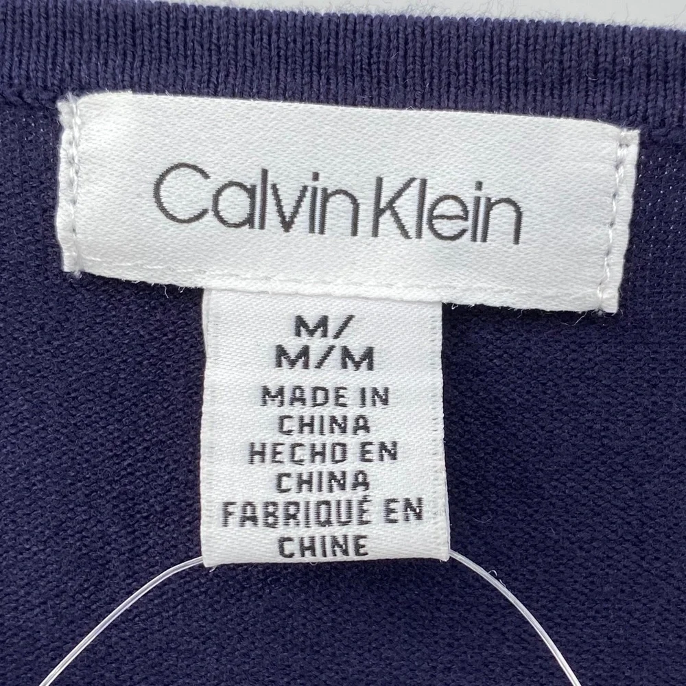Calvin Klein Navy Blue Sweater Size M NWT